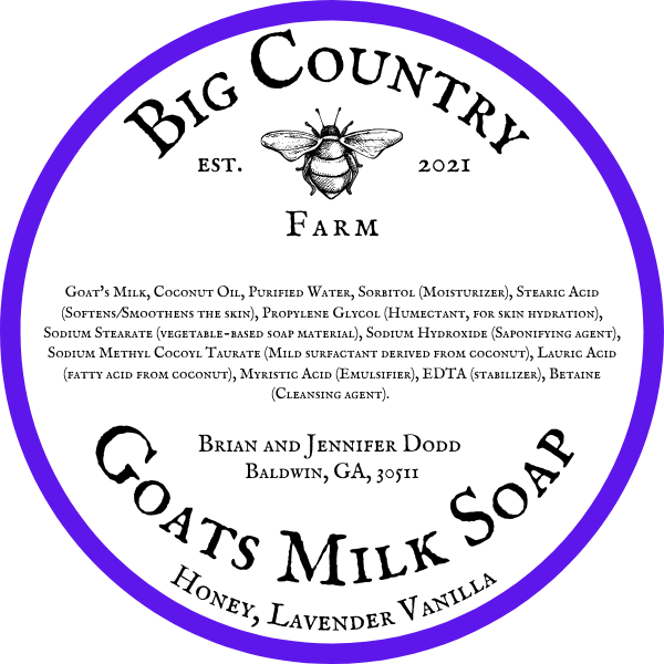 2024 Goats Milk Honey Soap