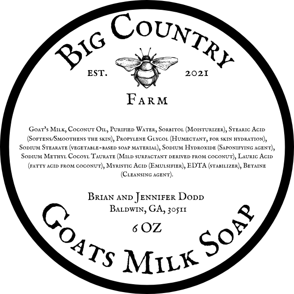 2024 Goats Milk Honey Soap